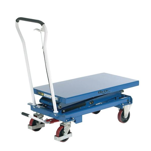 Global Industrial Mobile Scissor Lift Table, 39 x 20 Platform, 660 Lb
